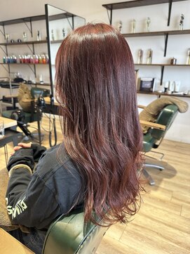 サラ(sarah) ダークワインレッド