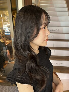 アヴァンス 天王寺店(AVANCE.) ダークブラウンアッシュ×透明感