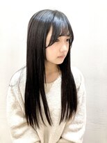 ヘアーライズ 池袋東口店(hair RISE) サイドバングバージン酸性ストレートプレミアム髪質改善