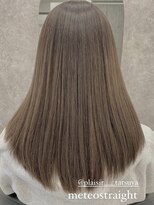 プレジールバイラファブリック(PLAISIR by LA FABRIQUE)&nbsp;PLAISIR/佐々木  メテオストレート グレージュ  草加