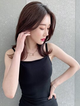 ロンド メリー 大宮(Lond merry) イメチェン外ハネボブ美髪ワイドバング顔周りレイヤーカット