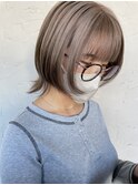 ウルフ×ツートーンカラー