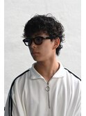 波巻きハイライトアップバングツーブロックマッシュ