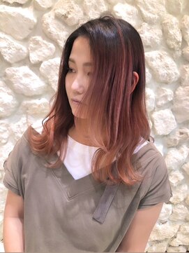 ルア モアナ バイ ヘッドライト 小田原2号店(Lua Moana by HEADLIGHT) 【Moana Lua】#ブリーチ#ケアブリーチ#ピンクブラウン