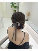 洋装ヘア