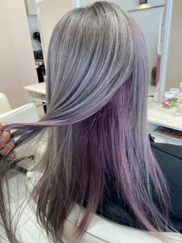 カラペア 上水戸店(Color-pair)の写真/【大人気★シールエクステ導入】地毛のように自然に馴染むシールエクステで、気軽にエクステを楽しめます♪