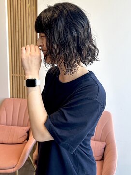 ロジェブルー(Rosier Bleu) 【レディースパーマ】細かめに当てたパーマがかわいい！