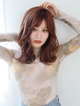 アイナミ ウィズ テトテ(AINM with tetote) 【AINM】こなれミディ / ニュアンスカラー