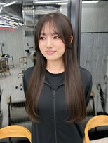 ビューナゴヤ 名駅(VIEW NAGOYA)&nbsp;前髪/イメチェン/こなれミディ/アッシュグレージュ/グレージュ