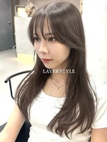 ジィルム(XELM)&nbsp;レイヤーカット　オリーブベージュ【高崎/高崎駅/高崎駅西口】