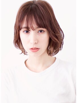 アイスバーグ ウェスト 清澄白河(eyesburg W/est) 伸ばしかけボブゆるふわカール