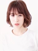 伸ばしかけボブゆるふわカール