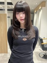 アイトーキョーエス 渋谷(AI TOKYO S)&nbsp;ハッシュカットロングレイヤーシャギーレイヤーワイドバング渋谷