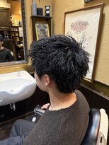 ヒロギンザバーバーショップ 大宮店(HIRO GINZA BARBER SHOP)&nbsp;ソフトツイストスパイキーショート