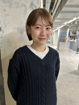 リム(LIM)&nbsp;ガーリーなミニボブスタイル