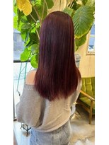 ポレポレハッピーヘアワーク POREPORE HAPPY HAIR WORK&nbsp;ブリーチなしレッド系カラー