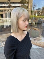 ディスカバード(Discovered)&nbsp;blondcolor×tassel bob