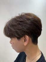 レボルトヘアー(R EVOLUT hair) ショートマッシュブラウンカラー刈り上げマッシュ柏市柏駅