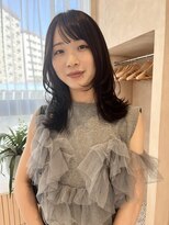 オン キャナルシティ博多前店(on)&nbsp;【晴音】ミディアムレイヤー/透明感/20代/博多