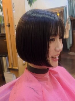 美容室 ブラウン(Brown)の写真/【小顔×美フォルム】骨格に合わせてご提案！あなたに似合うショートをご提供◎再現性抜群で毎朝が楽♪