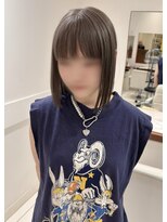 バサ 江古田店(BASSA)&nbsp;【Runa】ぷつっとカット/グレーカラー