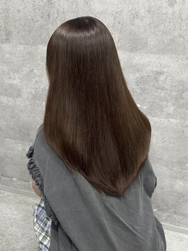 ルイス(L'wis) シナモンベージュ学割U24ケアブリーチ10代20代渋谷ブリーチなし