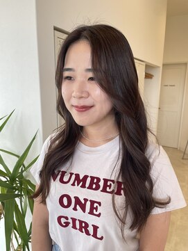 サラ ビューティー サイト 古賀店(SARA Beauty Sight) 【透明感】20代30代/オリーブベージュ/ブリーチなし/ヘーゼル