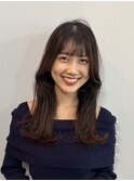 ロング/レイヤーボブ髪質改善縮毛矯正白髪ぼかしショート韓国