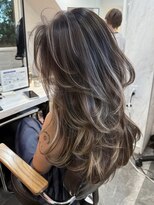 ディモアンド 表参道(Dimo&)&nbsp;ハイライト/黒髪カタログ/クラゲヘアー/オリーブグレー