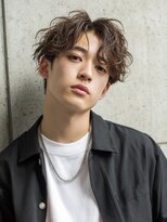 プラスリブ(Plus Lib)&nbsp;センターパート×スパイラルパーマ