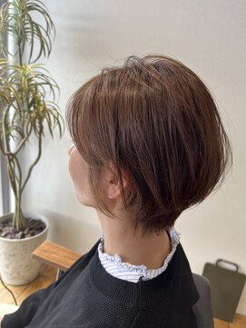 丸み×大人ショート