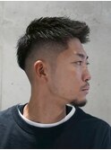 MEN'S/ベリーショート×スキンフェード/短髪フェード