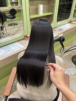 イオエ 西梅田(ioe)&nbsp;ブリーチなしカラー／髪質改善/ミルクティーベージュ/小顔へア