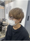 メンズカットメンズブリーチミルクティーメンズヘア＊赤羽
