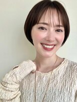 カバーヘア ブリス 川口(COVER HAIR bliss)&nbsp;コンパクトショート/ダークアッシュ/似合わせカット/透明感p川口