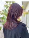 カッコいい印象のロングレイヤー