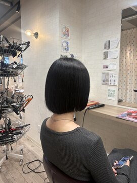 コワファーストナガサキシャンプーボーイ(COIFF1RST NAGASAKI SHAMPOO BOY) 今っぽくて可愛い10代20代ショートボブ／長崎