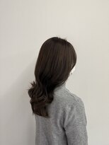 ラーム 福岡香椎店(rame) レイヤーカット/オリーブカラー