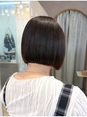 レイヤーショートボブ/韓国風/20代30代40代50代/顔周りカット