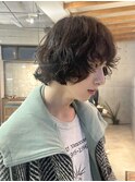 #ボブパーマ#ミニボブ#ニュアンスパーマ#ユニセックス#ボブ