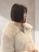 ロマリア ヒルズ 表参道 原宿(Lomalia HILLS)&nbsp;イメチェン/艶カラーベージュボブ/前髪/[表参道/原宿]