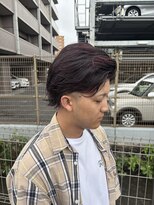 メロウ(mellow) メッシュキャップハイライト×レッドバイオレット