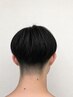 【仕事帰りのリフレッシュにも】メンズカット＋眉＋10分スパ