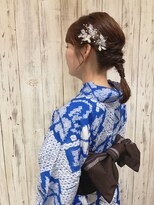 ジェイエルビー(JLB)&nbsp;【JLB  yuko】　8月　浴衣着付けヘアセット