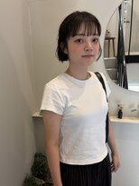 グラッド(glad)&nbsp;抜け感ショートボブ×シースルーバング
