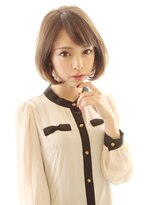 レウナ 外苑前(Reuna)&nbsp;暗めカラーでも可愛い毛先ニュアンスボブ