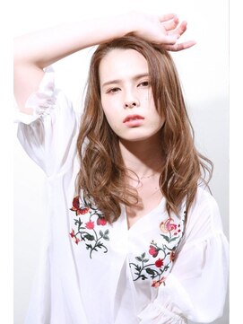 モーラ 浅香山店(MOLLA) 外国人風ゆるウェーブ【フレンチカジュアル/レイヤーロング】