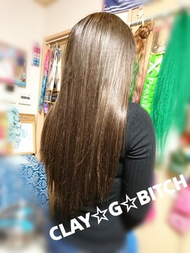 クレイジービッチ(CLAY G BITCH) 仙台エクステ シールエクステより長持ち 編み込みエクステ