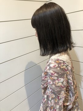 ネオリーブ アンド 渋谷店(Neolive &) 【Neolive & 渋谷店】切りっぱなしボブ