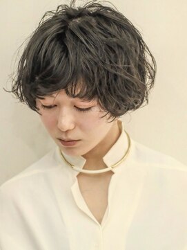 シーム(SEAM) マッシュショートパーマ